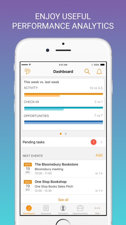 ForceManager Mobile CRM: SalesForce Management screenshot-4