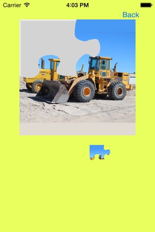 Bulldozer Excavator Jigsaw Puzzles with Backhoe screenshot 2