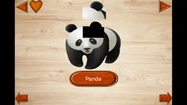 Game screenshot Animal Jigsaws - Baby Learning English Games apk