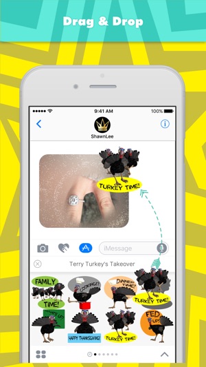 Terry Turkey's Takeover stickers by S.Lee(圖3)-速報App