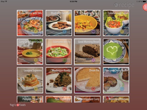 Yogicfoods - Global vegetarian and vegan recipes screenshot 2