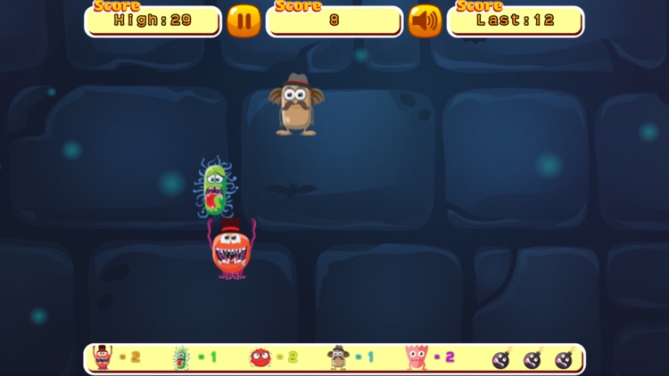 Tap Monsters : Quick smash game