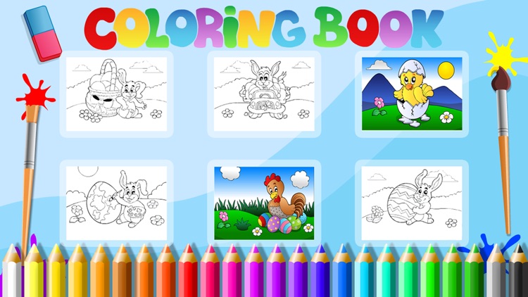 Preschool! Learning Games • Easter Match & Puzzle screenshot-3