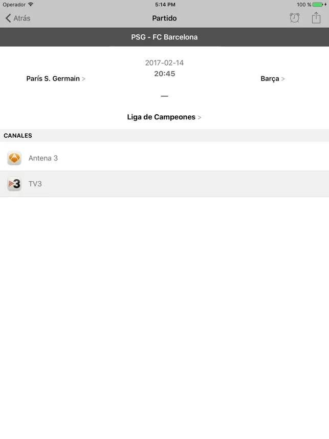 Captura de Pantalla 3 TVDeportes iphone