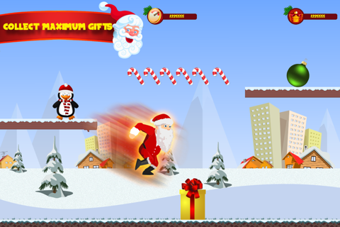 Super Christmas Santa Run - Free Jolly Runners screenshot 4