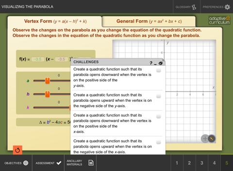 Visualizing the Parabola screenshot 3