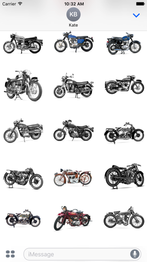 Classic Motorcycle Stickers(圖2)-速報App