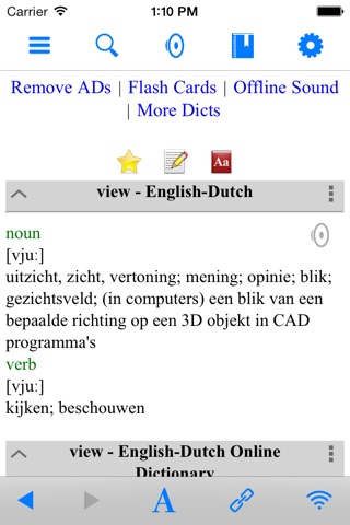 Dutch Dictionary - Dict Box screenshot 2