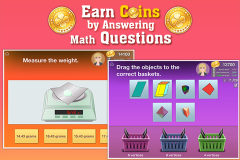 Grade 3 Math Fractions, Measurement, CCSS Learning screenshot 3