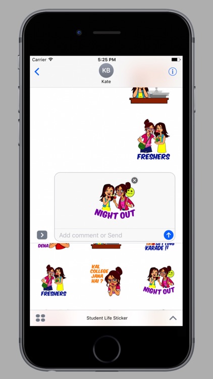 Student Life Cracking Stickers