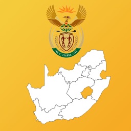 South Africa State Maps and Capitals