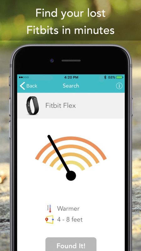 find lost fitbit
