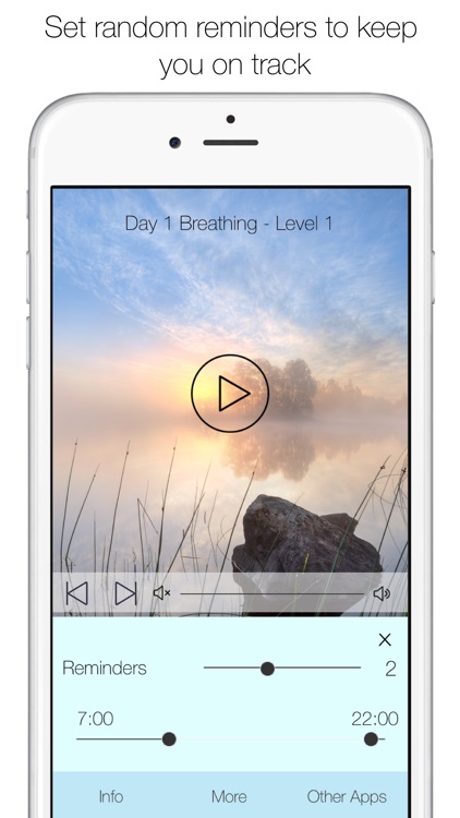 5 Minute Meditation - mindfulness for relaxation screenshot-3