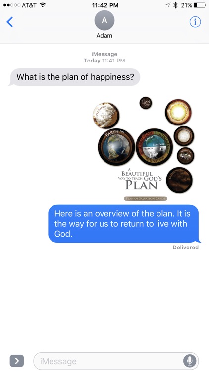 Plan of Salvation Stickers screenshot-3