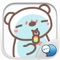 HereMhee Lovely Bear Stickers Emoji By ChatStick