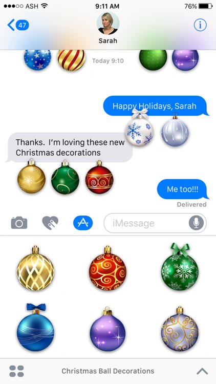 Christmas Ball Decorations