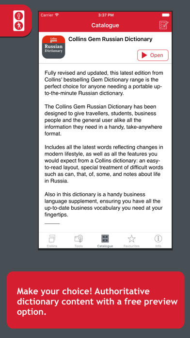 Collins Gem Russian Dictionaryのおすすめ画像1
