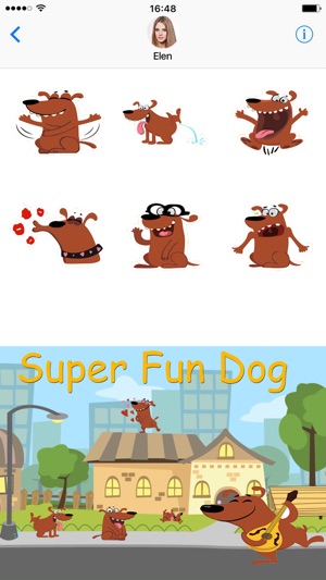 Doggy Dog Tap Pet Stickers for iMessage(圖3)-速報App