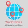 Icon World news - multi language, multi newspapers