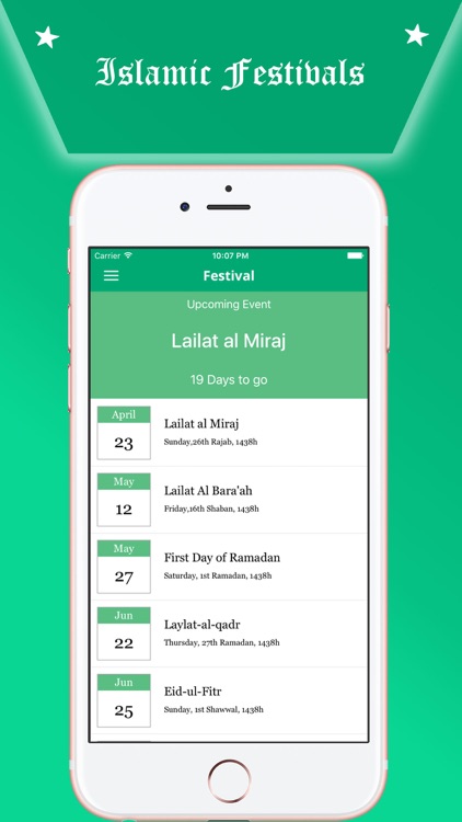 Islamic Calendar 2018 & Hijri screenshot-4