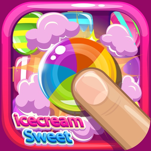 Ice-cream Sweet : Match 3 Puzzle Icon