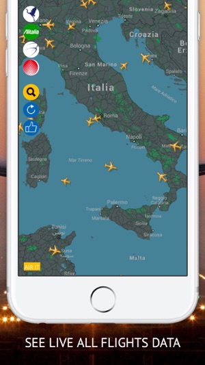 Air IT Free : Live flight Status & Radar(圖1)-速報App