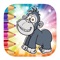 Coloring Page Gorilla Game Educational
