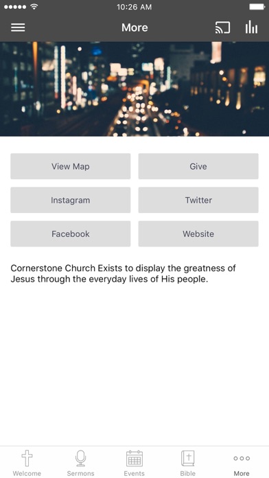 How to cancel & delete Cornerstone Church ATL from iphone & ipad 3