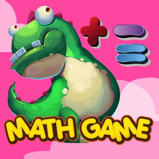 Dinosaur fast math games for 1st grade homeschool iOS App