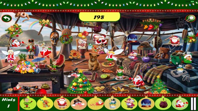 Free Hidden Objects:Christmas Magic Holi