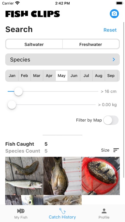 Fish Clips - Fishing App