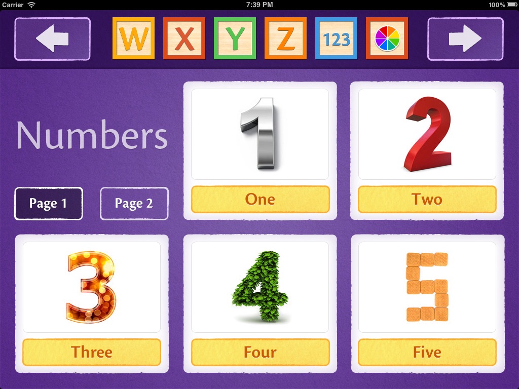 ABC 123 Colors - Self Learning screenshot 2