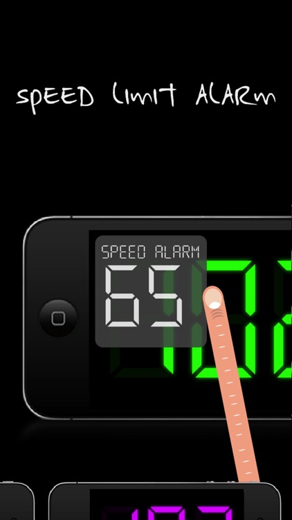 SpeedGlow Speedometer - Gesture Controlled Speedo screenshot-4