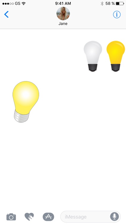 Light Bulb Sticker Pack