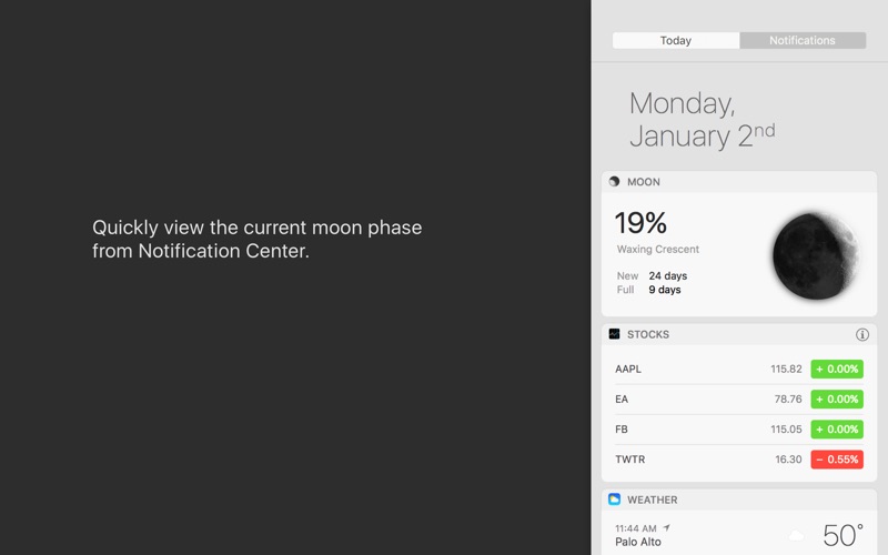 MOON - Current Moon Phase küçük resim 1