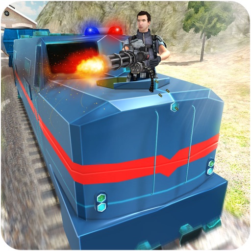 Police Train Simulator – The Gunship Battle Zone iOS App