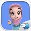 Nada1 Muslim hijab Eng Stickers for iMessage