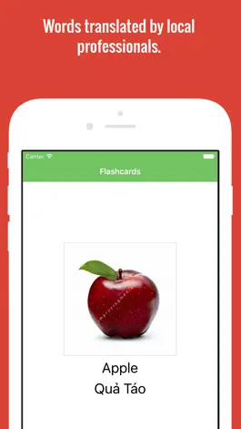 Game screenshot Vietnamese Flashcards with Pictures Lite mod apk