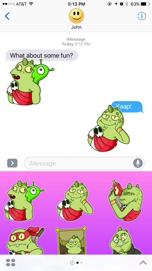 Alien Lizard Stickers(圖2)-速報App