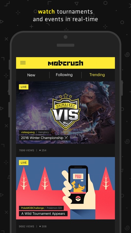 Mobcrush - Broadcast and Watch Mobile Game Videos!