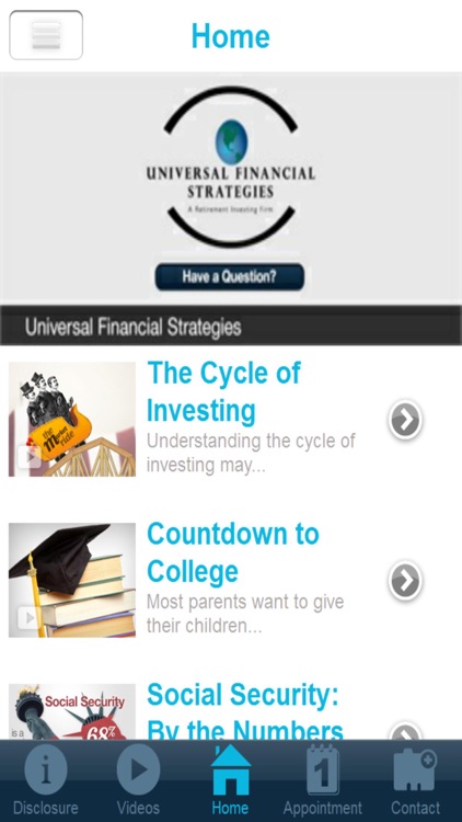 Universal Financial Strategies