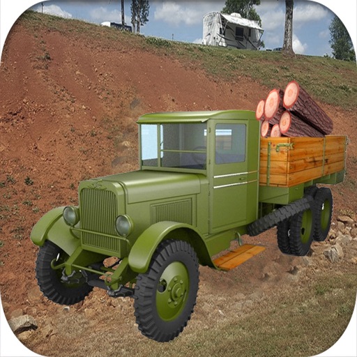 Transport Woods From Jungle to City: Cargo Trailer icon