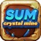 SUM Crystal mine is a fun fun puzzle game