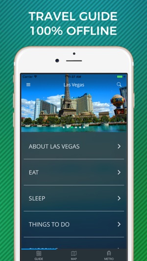 Las Vegas Travel Guide with Offline Street Map(圖1)-速報App