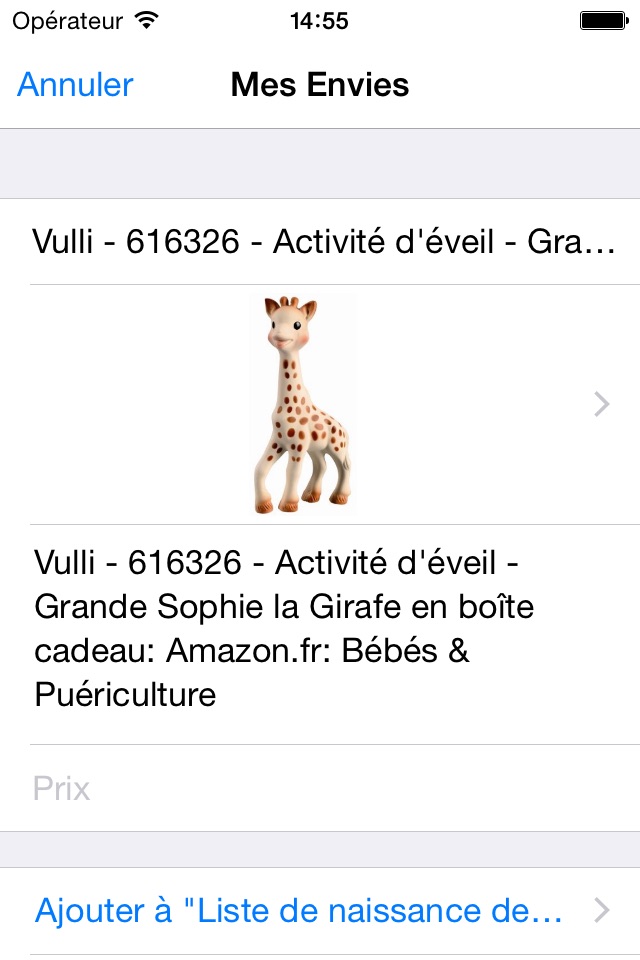 Mes Envies - Liste de cadeaux screenshot 3