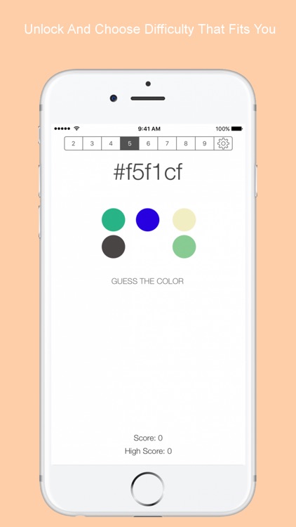 What The Hex? - Color guessing game