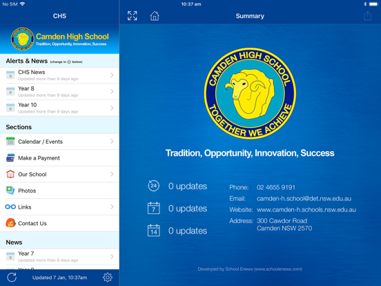 Screenshot #4 pour Camden High School