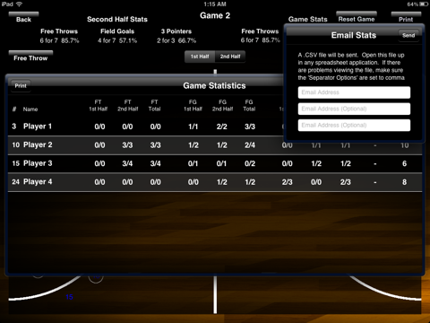 Shot Chart screenshot 4