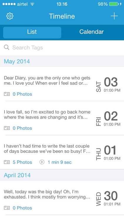 Yakety Yak Diary - Your Personal Journal