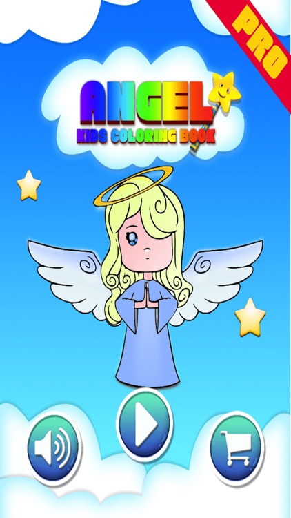 Angel Kids Coloring Book Pro